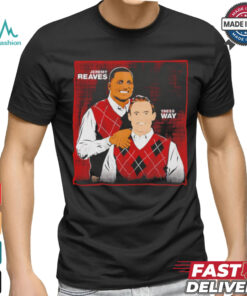 Tress Way & Jeremy Reaves stepbrother Washington Commanders shirt