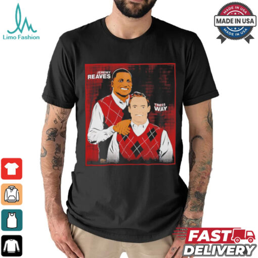 Tress Way & Jeremy Reaves stepbrother Washington Commanders shirt