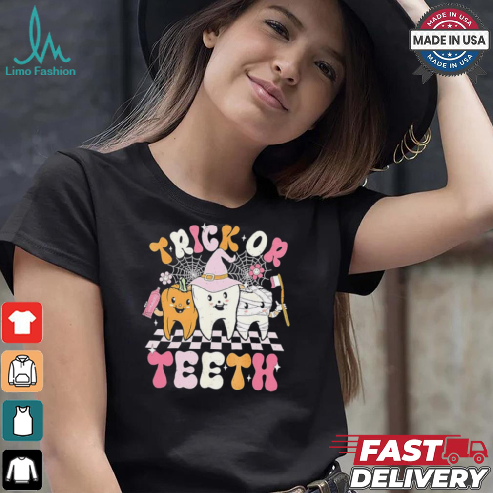 Trick or Teeth Halloween 2024 shirt Trick or Teeth Halloween 2024 shirt
