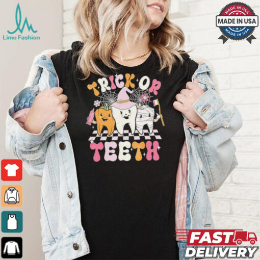 Trick or Teeth Halloween 2024 shirt