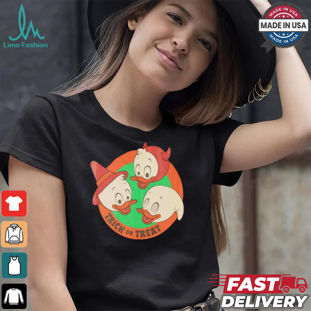 Tricks treats and trouble Donald Duck Halloween shirt Tricks treats and trouble Donald Duck Halloween shirt