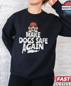 Trump Harris Debate Make Dogs Safe Again T Shirt