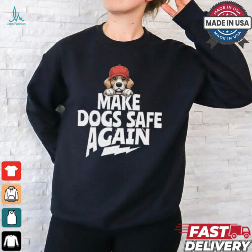 Trump Harris Debate Make Dogs Safe Again T Shirt