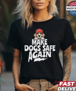 Trump Harris Debate Make Dogs Safe Again T Shirt