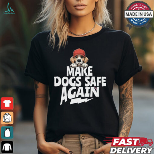 Trump Harris Debate Make Dogs Safe Again T Shirt