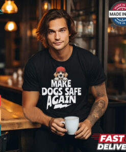 Trump Harris Debate Make Dogs Safe Again T Shirt