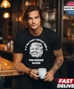 Trump Shooting Golf Club You Missed Again T Shirt
