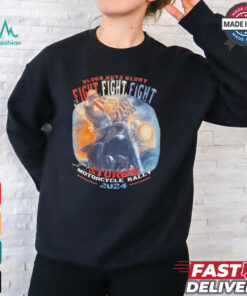 Trump blood guts glory fight fight fight sturgis motorcycle rally 2024 shirt