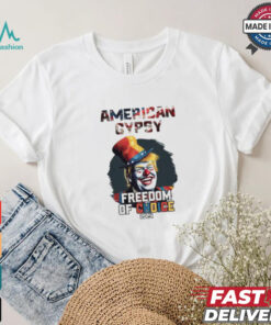 Trump clown American gypsy freedom of choice 2024 t shirt