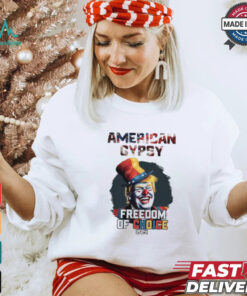 Trump clown American gypsy freedom of choice 2024 t shirt
