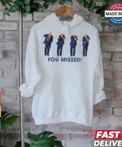 Trump dancing Assissination Florida you missed shirt