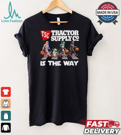 Tsc Tractor Supply Co Star War Walk Is The Way Halloween Shirt