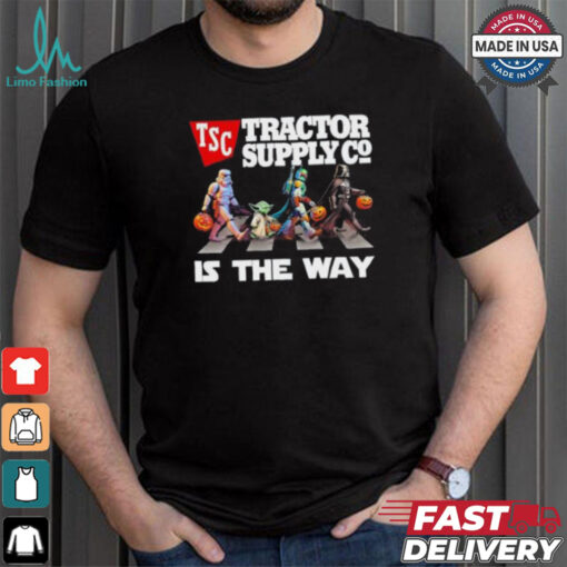 Tsc Tractor Supply Co Star War Walk Is The Way Halloween Shirt