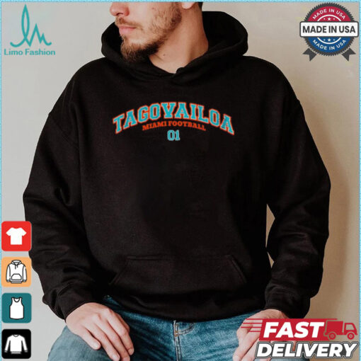 Tua Tagovailoa Miami football 1 vintage shirt