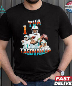 Tua Tagovailoa Miami football picture collage shirt