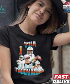 Tua Tagovailoa Miami football picture collage shirt