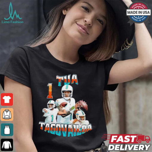 Tua Tagovailoa Miami football picture collage shirt