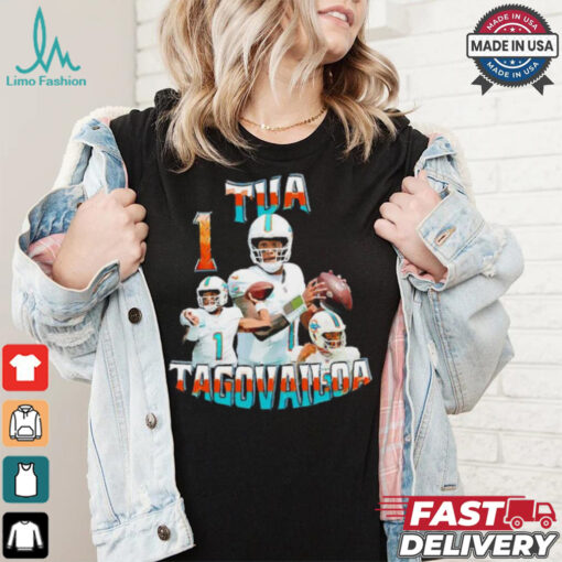 Tua Tagovailoa Miami football picture collage shirt