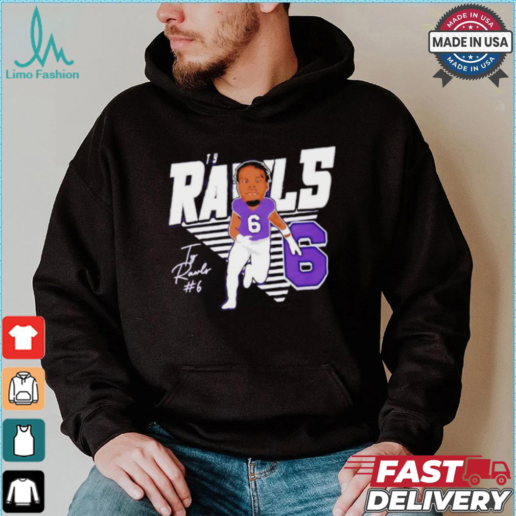 Ty Rawls 2024 6 Football Player Design shirt Ty Rawls 2024 6 Football Player Design shirt