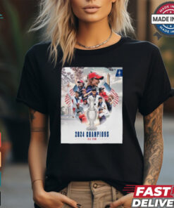 U.S. Team Golf 2024 Champions Trophy poster shirt