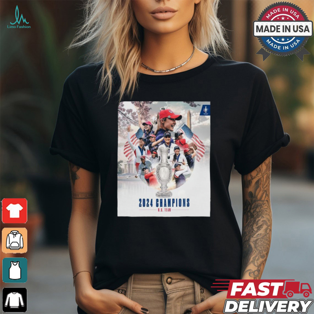 U.S. Team Golf 2024 Champions Trophy poster shirt U.S. Team Golf 2024 Champions Trophy poster shirt