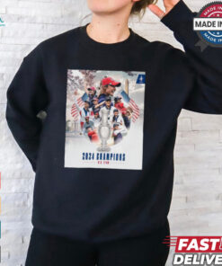 U.S. Team Golf 2024 Champions Trophy poster shirt