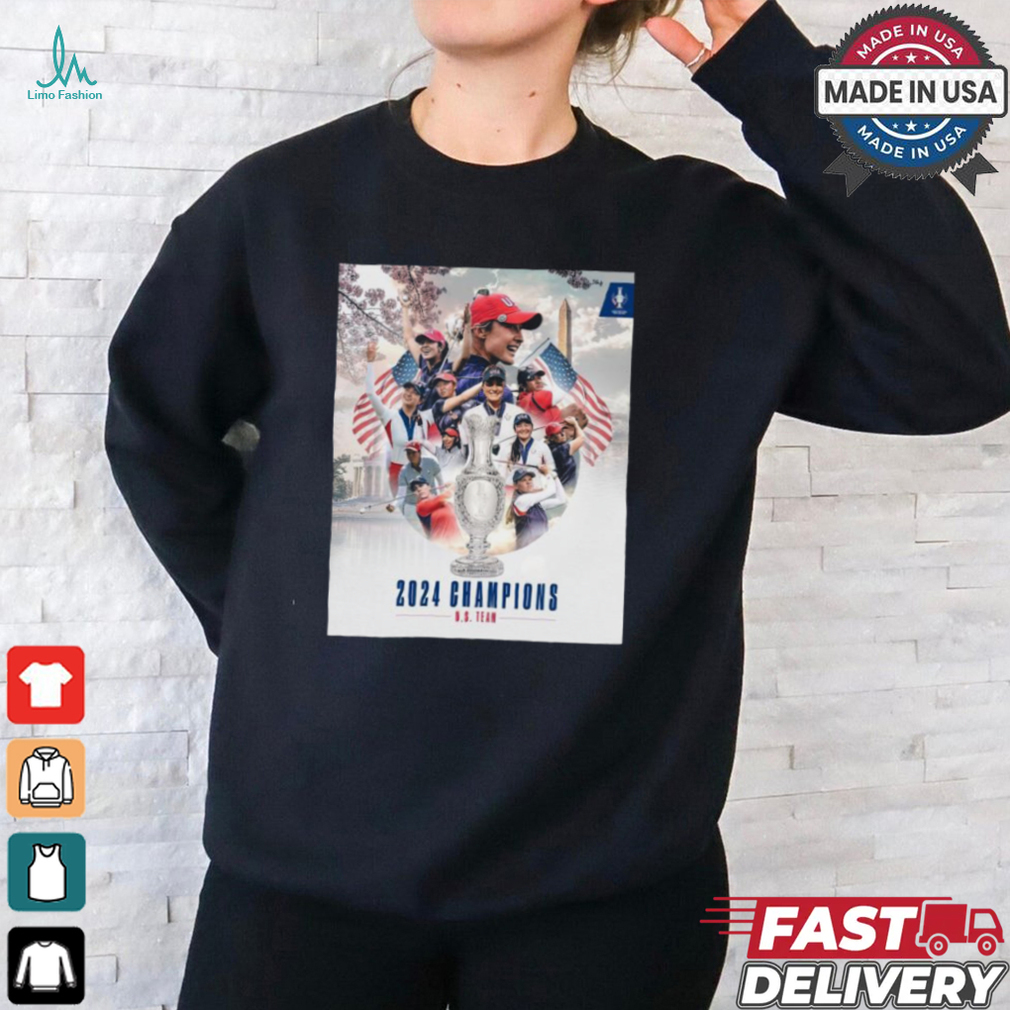 U.S. Team Golf 2024 Champions Trophy poster shirt U.S. Team Golf 2024 Champions Trophy poster shirt