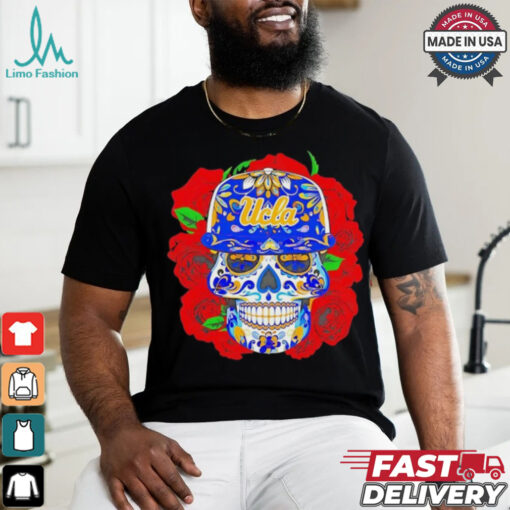 UCLA Bruins Roses sugar skull shirt