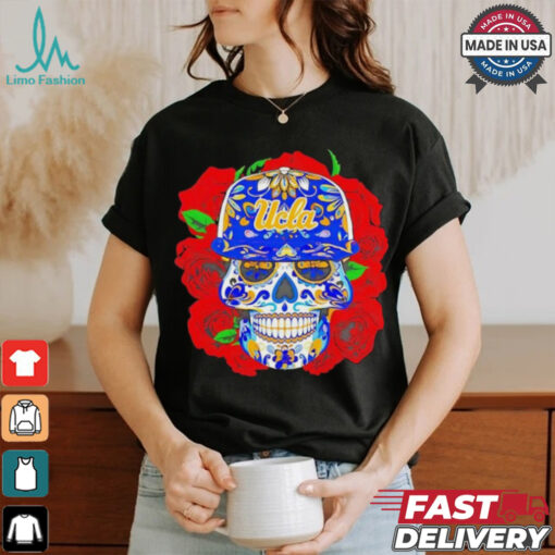 UCLA Bruins Roses sugar skull shirt