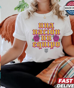 USA Hispanic Heritage Una Nacíón un Equípo Bone Shirt