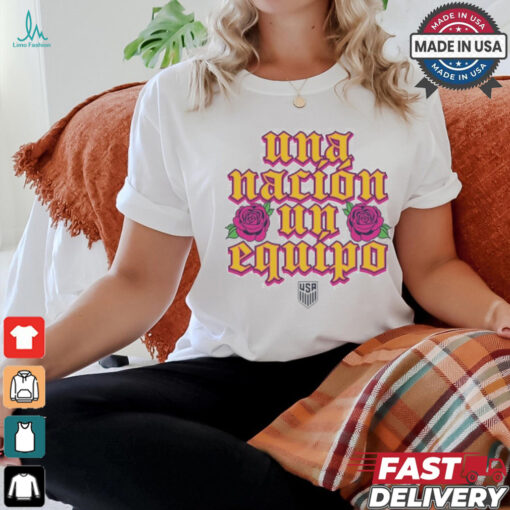 USA Hispanic Heritage Una Nacíón un Equípo Bone Shirt
