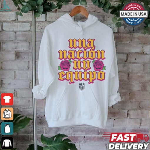 USA Hispanic Heritage Una Nacíón un Equípo Bone Shirt