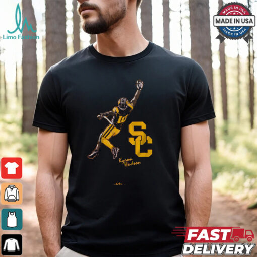 USC Football Kyron Hudson Catch Shirt