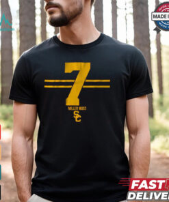 USC Football Miller Moss 7 Stripe Shirt