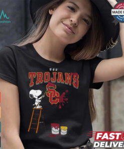 USC Trojans Snoopy Painting Shirt, hoodie, sweater, long sleeve and tank top USC Trojans Snoopy Painting Shirt
