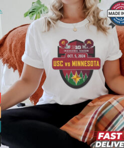 USC Trojans vs Minnesota Golden Gophers Big 10 Inaugural Season October 5, 2024 Shirt