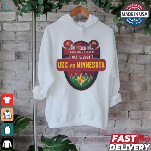 USC Trojans vs Minnesota Golden Gophers Big 10 Inaugural Season October 5, 2024 Shirt