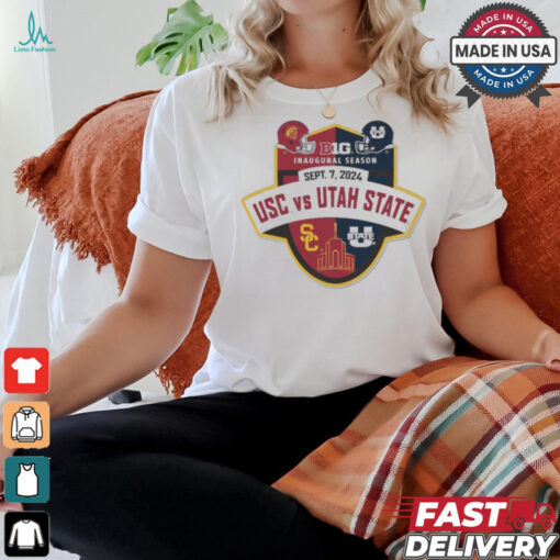 USC Trojans vs Utah State Aggies Big 10 Inaugural Season September 7, 2024 Shirt