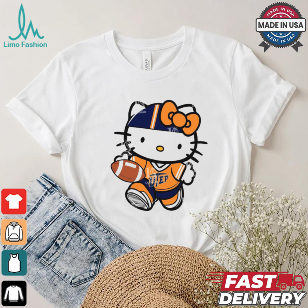 UTEP Miners Cute Hello Kitty Football 9 shirt UTEP Miners Cute Hello Kitty Football 9 shirt