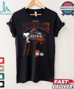 UTSA Roadrunners Snoopy Painting Shirt