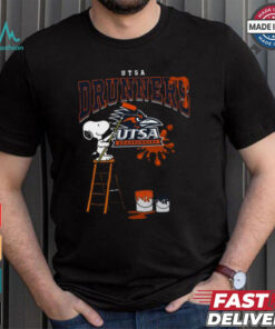 UTSA Roadrunners Snoopy Painting Shirt