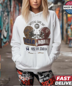 Ucla Bruins vs Indiana Hoosiers 2024 Official Game Day Sep 14 Rose Bowl Stadium Pasadena,California shirt