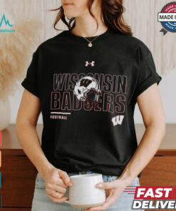 Under Armour Men's Wisconsin Badgers Red Football Schedule T Shirt