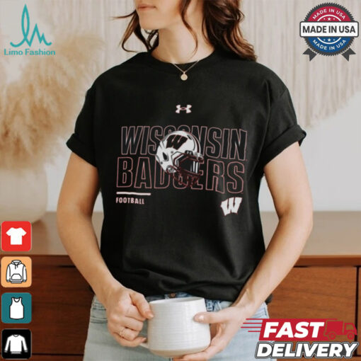 Under Armour Men’s Wisconsin Badgers Red Football Schedule T Shirt