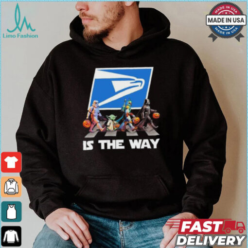 United States Postal Service Star War Walk Is The Way Halloween Shirt