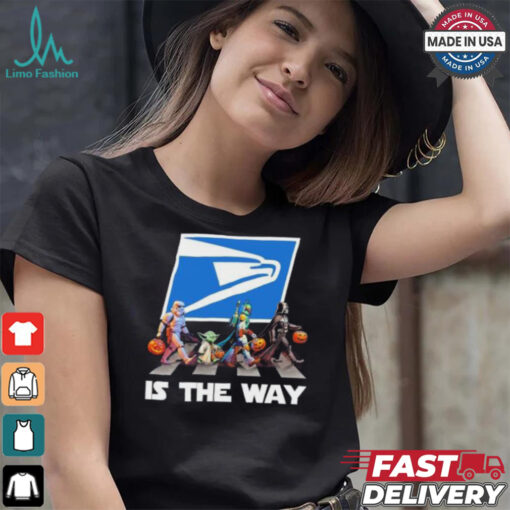 United States Postal Service Star War Walk Is The Way Halloween Shirt
