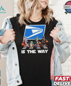 United States Postal Service Star War Walk Is The Way Halloween Shirt