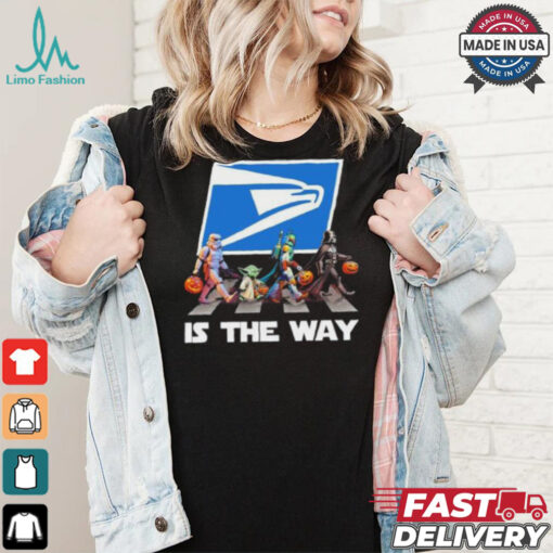 United States Postal Service Star War Walk Is The Way Halloween Shirt