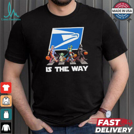 United States Postal Service Star War Walk Is The Way Halloween Shirt