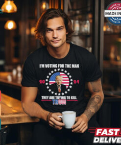 Unstoppable trump Im voting for the man they are trying to kill T Shirt